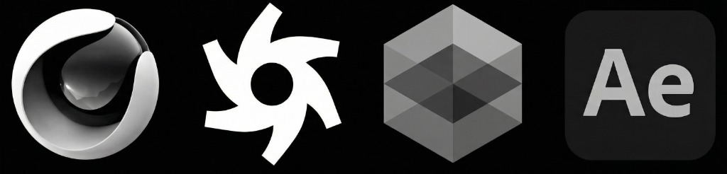 Cinema 4D, Octane, Redshift, After Effects